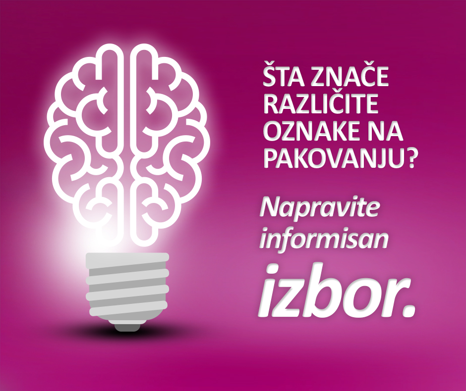 Šta znače različite oznake na pakovanju?